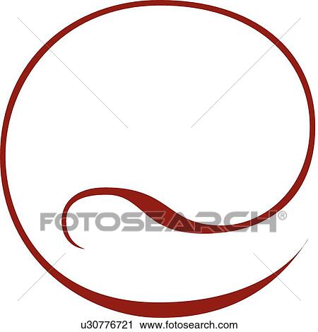 Red Circular Line View Large Clip Art Graphic Clipart - Red Circular Line. Fotosearch