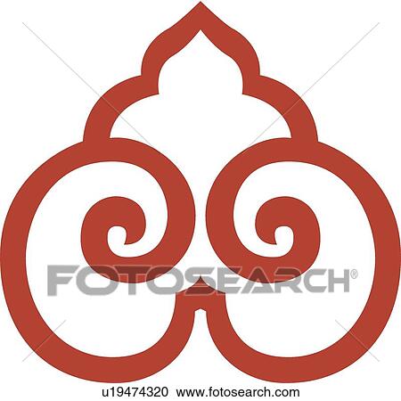 Red heart design View Large Clip Art Graphic Clipart - Red heart design . Fotosearch