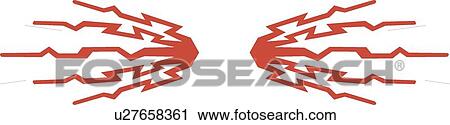 Red modern header with copy space View Large Clip Art Graphic Clipart - Red modern header with copy space. Fotosearch