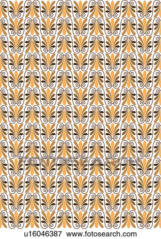 Retro orange and green background pattern View Large Clip Art Graphic Clip Art - Retro orange and green background pattern. Fotosearch