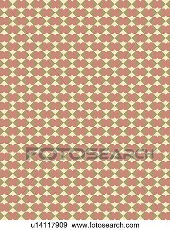 Retro pink green and tan background pattern View Large Clip Art Graphic Clip Art - Retro pink green and tan background pattern. Fotosearch