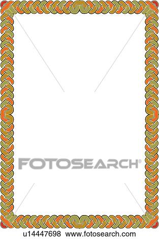 Rope Celtic Border View Large Clip Art Graphic Clip Art - Rope Celtic Border. Fotosearch