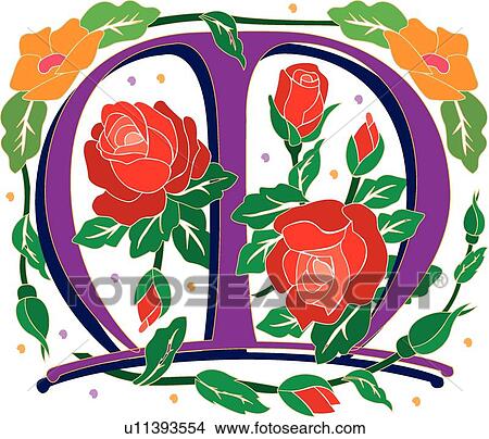 Rosette letter M View Large Clip Art Graphic Clipart - Rosette letter M. Fotosearch