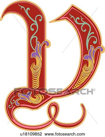 Royal letter V View Large Clip Art Graphic Clipart - Royal letter V. Fotosearch