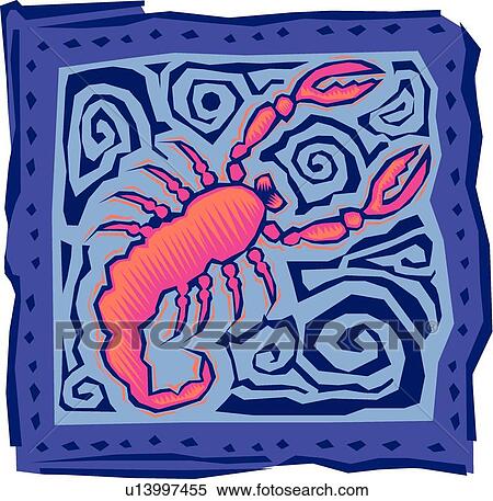 Scorpio View Large Clip Art Graphic Clipart - Scorpio . Fotosearch