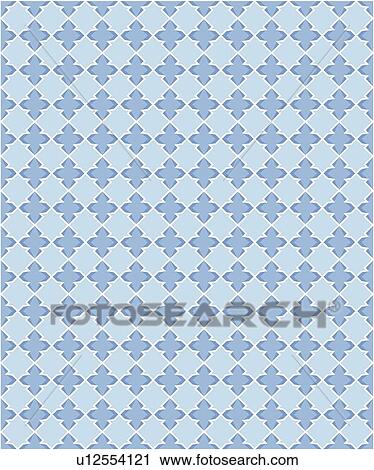 Clipart - Shades of blue diamond background pattern. Fotosearch