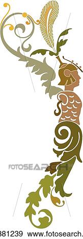 Solider with leaf pants View Large Clip Art Graphic Clip Art - Solider with leaf pants . Fotosearch