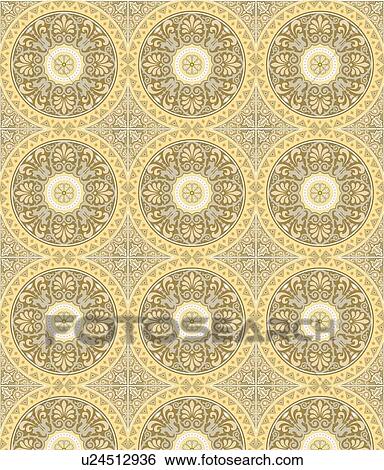 Sophisticated gold brown circle background pattern View Large Clip Art Graphic Clip Art - Sophisticated gold brown circle background pattern. Fotosearch