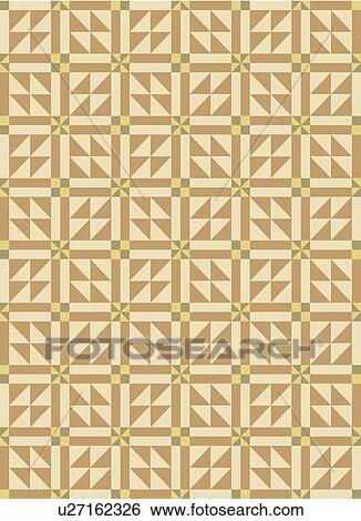 Clip Art - Southwest quilt background pattern. Fotosearch
