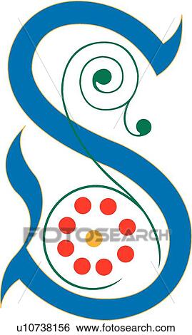 Spring letter S View Large Clip Art Graphic Clip Art - Spring letter S. Fotosearch