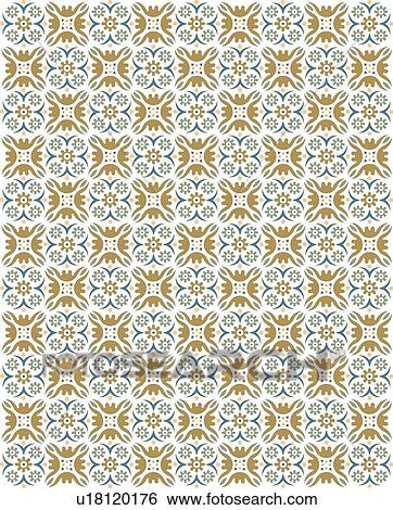 Sqaure and floral background pattern View Large Clip Art Graphic Clip Art - Sqaure and floral background pattern. Fotosearch