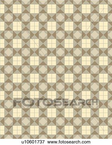 Clip Art - Square brown and cream background pattern. Fotosearch