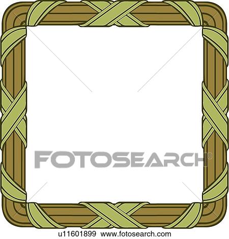 Square green frame View Large Clip Art Graphic Clip Art - Square green frame. Fotosearch