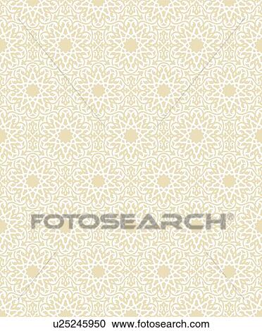 Star cream and white background pattern View Large Clip Art Graphic Clipart - Star cream and white background pattern. Fotosearch