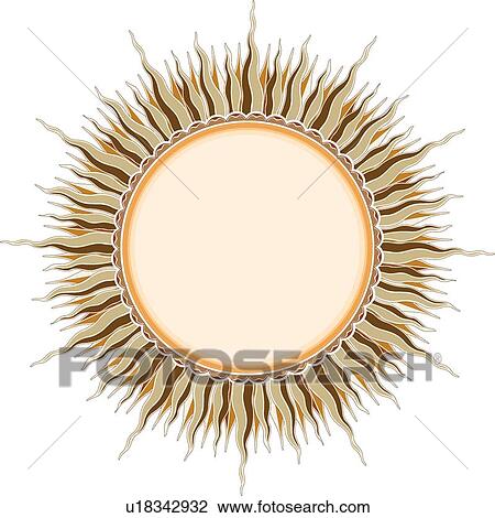 Clipart - Star Frame. Fotosearch
