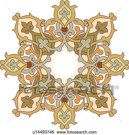 Star leaf detail design View Large Clip Art Graphic Clip Art - Star leaf detail design . Fotosearch