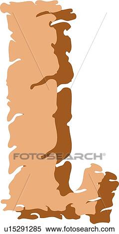 Stone letter L View Large Clip Art Graphic Clipart - Stone letter L. Fotosearch