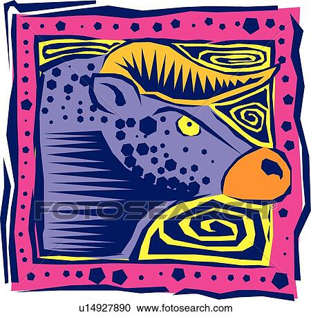 Taurus View Large Clip Art Graphic Clipart - Taurus . Fotosearch
