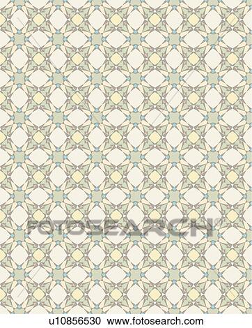 Clipart - Teal, Grey and Cream Background Pattern. Fotosearch