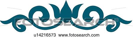 Clipart - Teal header . Fotosearch
