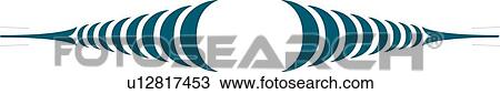 Clipart - Teal header with copy space . Fotosearch