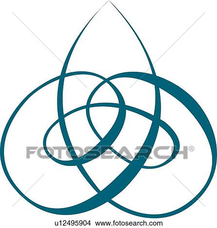 Teal loops View Large Clip Art Graphic Clipart - Teal loops. Fotosearch