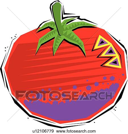 Clip Art - Tomato. Fotosearch