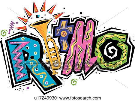 Clipart - Trumpet . Fotosearch