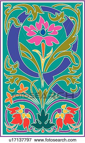 Victorianna Capital Q View Large Clip Art Graphic Clip Art - Victorianna Capital Q. Fotosearch