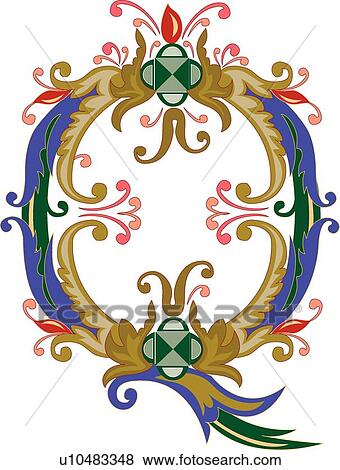 Vincente letter Q View Large Clip Art Graphic Clip Art - Vincente letter Q. Fotosearch
