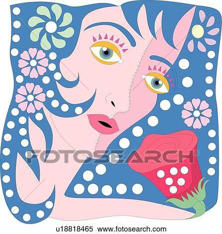 Virgo View Large Clip Art Graphic Clipart - Virgo . Fotosearch