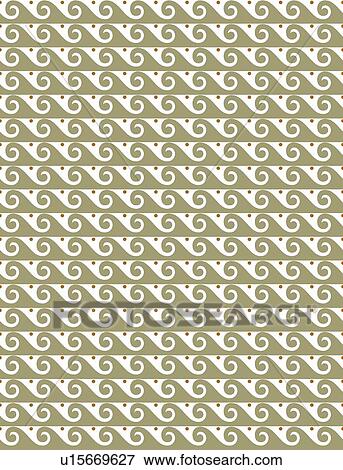 Clip Art - Wave background pattern. Fotosearch