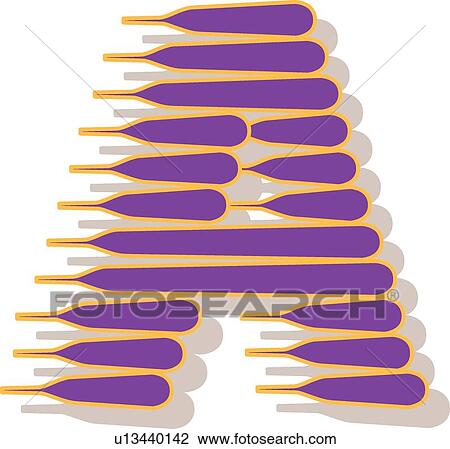 Clipart - Wind letter A. Fotosearch
