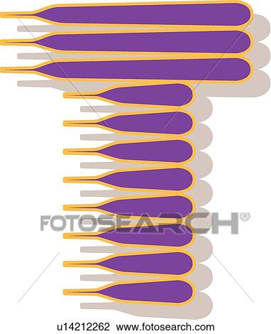 Clipart - Wind letter T. Fotosearch