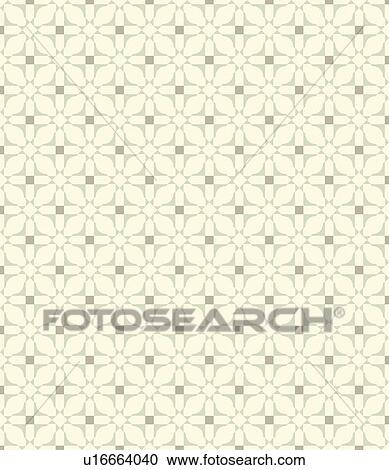 Clipart - Yellow and Green Elegant Background Pattern. Fotosearch