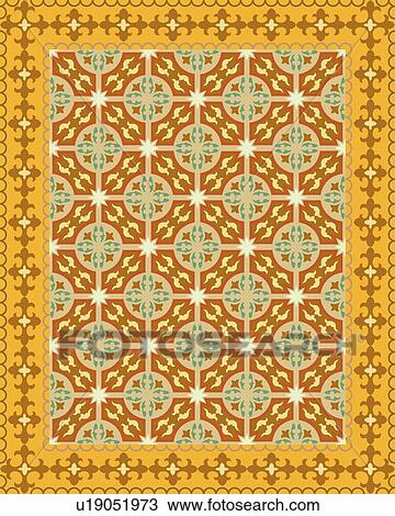 Yellow, Green and Brown Background Pattern View Large Clip Art Graphic Clipart - Yellow, Green and Brown Background Pattern. Fotosearch