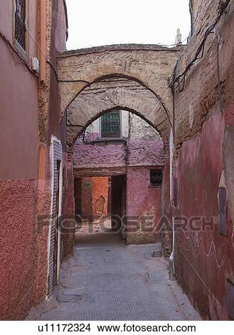 Arches in village alleyway View Large Photo Image Picture - Arches in village alleyway. Fotosearch
