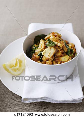 Bowl of stewed meat with herbs View Large Photo Image Stock Image - Bowl of stewed meat with herbs. Fotosearch