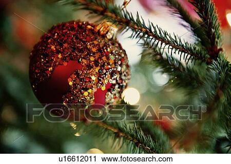 Close up of Christmas ornament View Large Photo Image Stock Image - Close up of Christmas ornament. Fotosearch