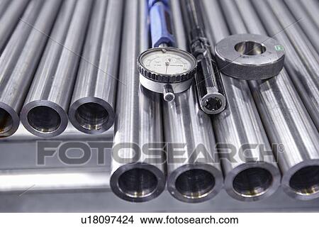 Close up of gauge on metal pipes View Large Photo Image Picture - Close up of gauge on metal pipes. Fotosearch