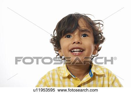 Close up of smiling boys face View Large Photo Image Stock Photography - Close up of smiling boys face. Fotosearch