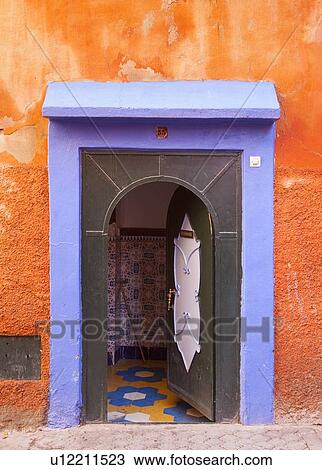 Colorful ornate doorway View Large Photo Image Stock Image - Colorful ornate doorway. Fotosearch