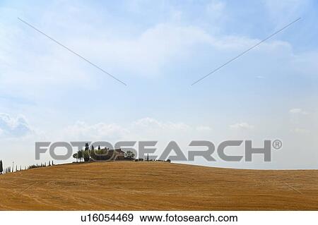 House on hill in rural landscape View Large Photo Image Stock Photo - House on hill in rural landscape. Fotosearch
