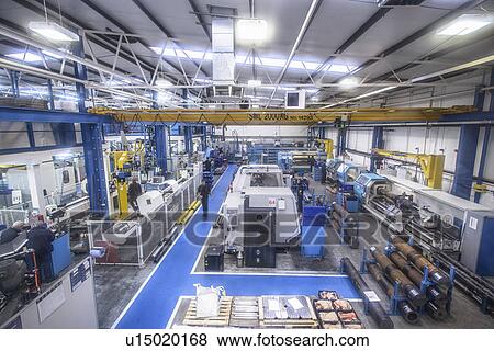 Overhead view of factory View Large Photo Image Stock Photo - Overhead view of factory. Fotosearch