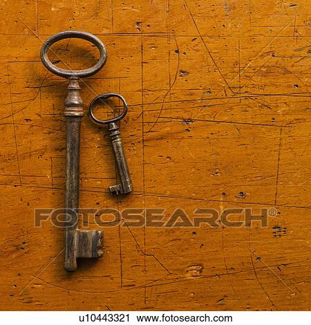 Antique keys View Large Photo Image Stock Image - Antique keys. Fotosearch