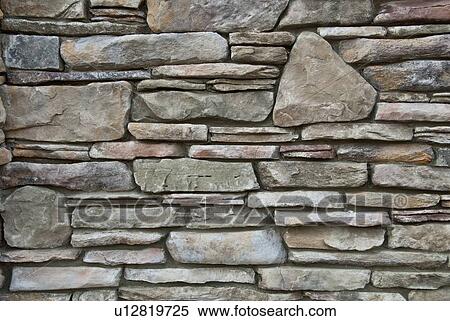 Stock Photography - Close-up of stone wall. Fotosearch