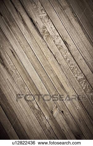 Stock Photograph - Close up of wooden wall. Fotosearch