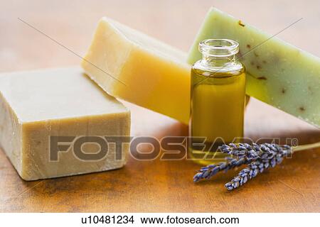Colorful soaps and aromatherapy oil View Large Photo Image Picture - Colorful soaps and aromatherapy oil. Fotosearch