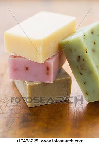 Stock Photo - Colorful soaps. Fotosearch