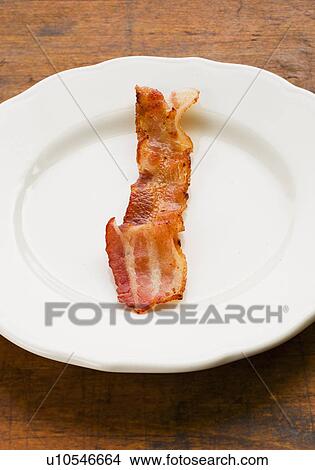 Fried bacon View Large Photo Image Picture - Fried bacon. Fotosearch